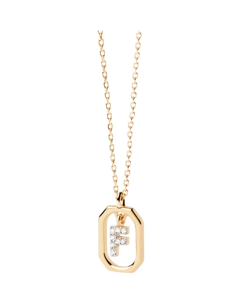Naszyjnik P D Paola CO01-517-U litera F Mini woman