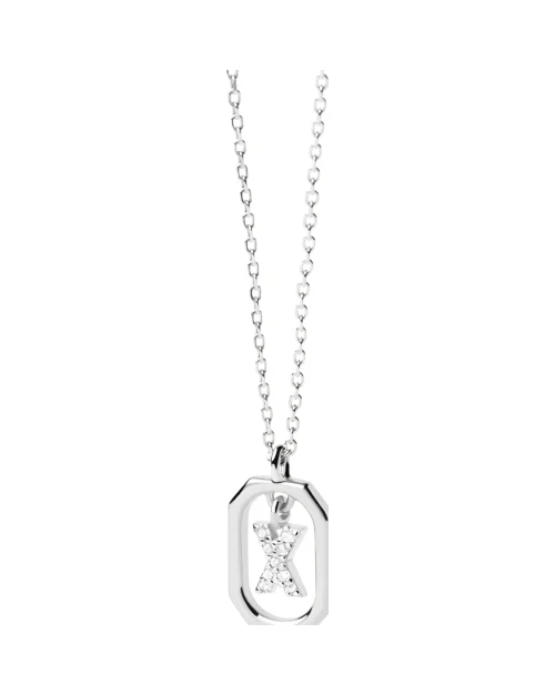Halsband P D Paola CO02-535-U bokstav X Mini kvinna