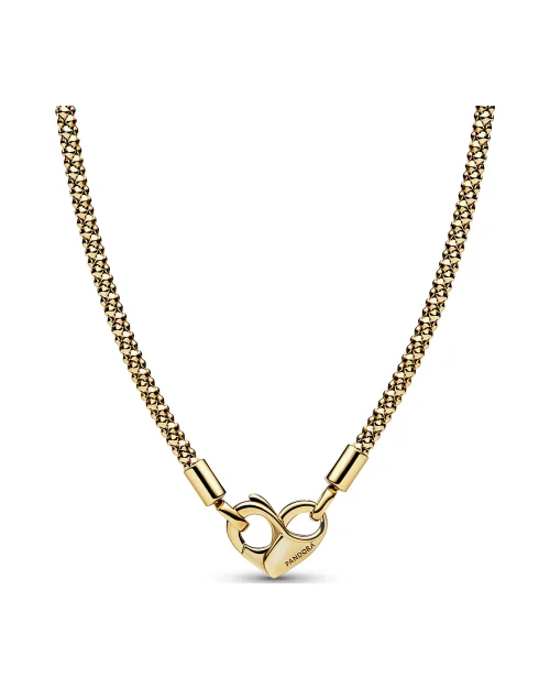 Pandora 362451C00-45 heart studs necklace