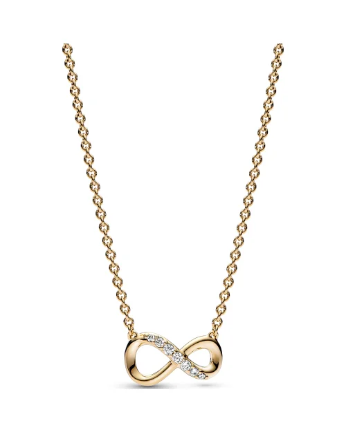 Pandora Moments necklace 368821C01-50 infinity knot