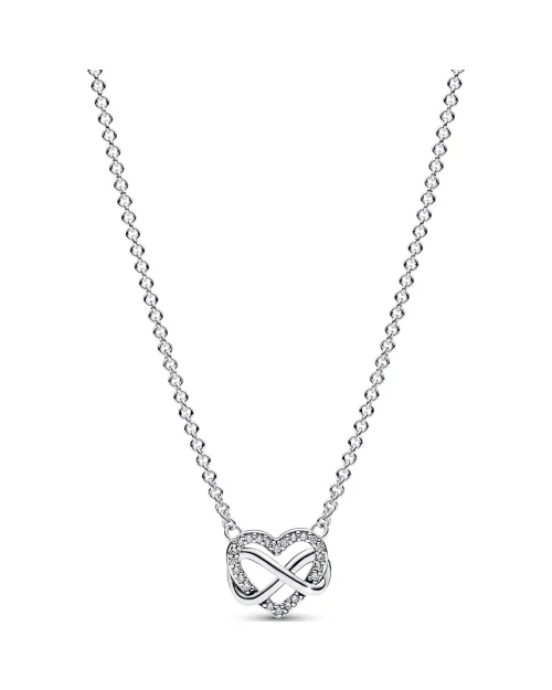 Pandora Moments Necklace 392666C01-50 woman heart