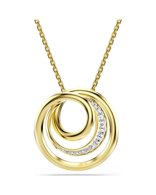 Naszyjnik Swarovski Hyperbola 5740410 pozłacany tonem złota