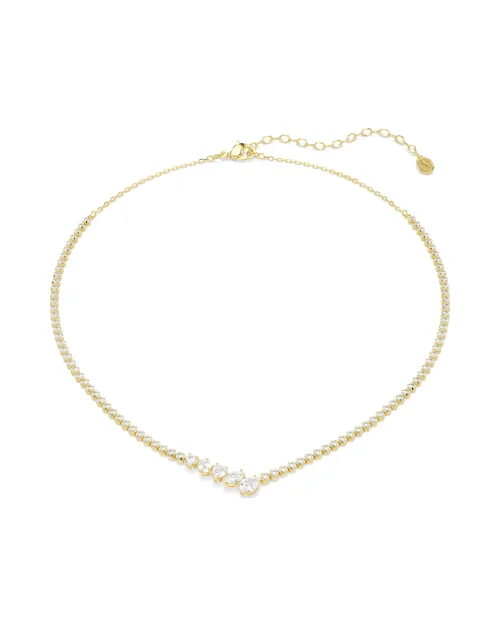Naszyjnik Swarovski Mesmera 5747931 pozłacany białym złotem