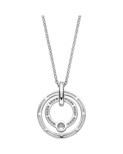 Ti Sento 34056ZI/42 collier à double cercle