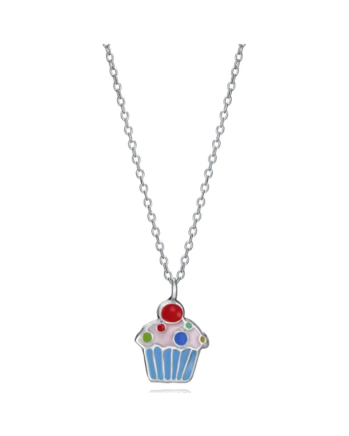 Collana Viceroy cupcake 5113C000-19 ragazza argento 
