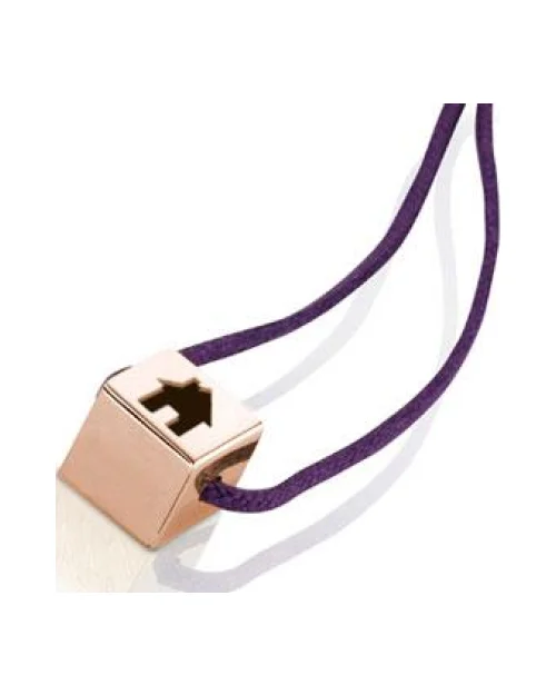 Colgante leBebé gioielli DLB023 Casita Oro Rosa Dadini