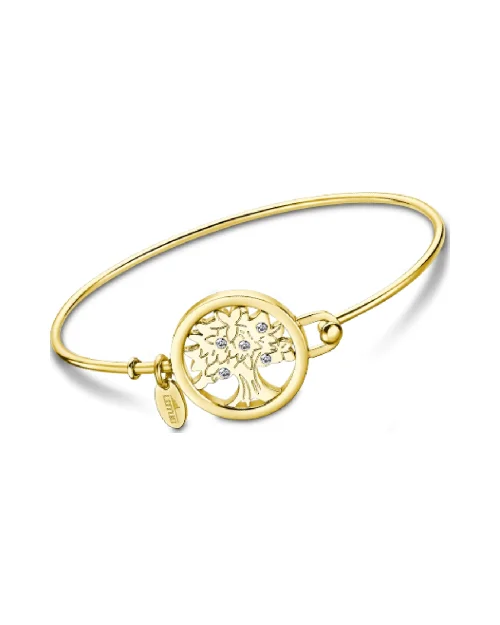 Bracelet Lotus Style LS2119-2/3 acier inoxydable plaqué or