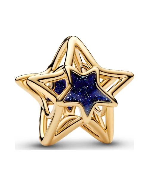 Charm Pandora 765034C01 estrella filigrana dorada