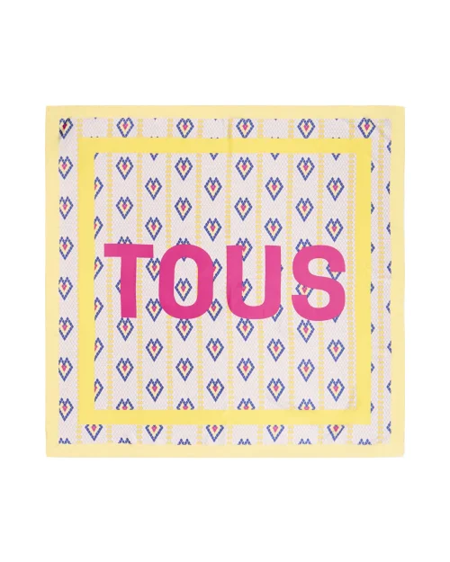 Foulard Tous 395901590 Lamba geel vrouw