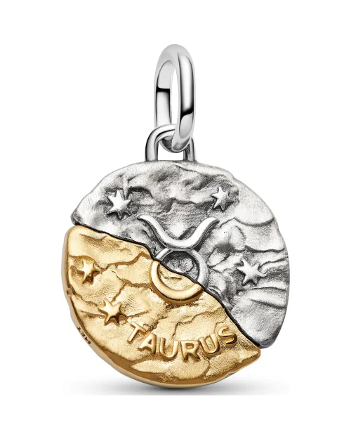 Pandora-medaillon ME 764986C01 Stier met zirkonia