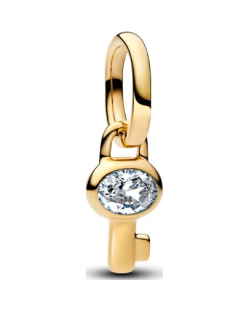 Pandora ME 764339C01 Zirkonia sleutel mini bedel