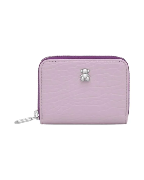 Middelgrote portemonnee van TOUS 2002468468 New Dorf, mauve