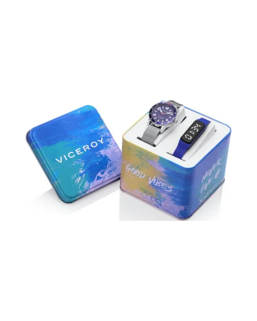 Orologio da polso Viceroy cadete 401303-35 bracciale blu 