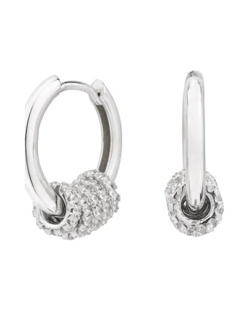 ITEMPORALITY SEA-101-110-UU silver hoop earrings