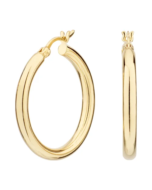 ITEMPORALITY SEA-200-154-03 Sterling zilveren oorbellen, verguld voor dames