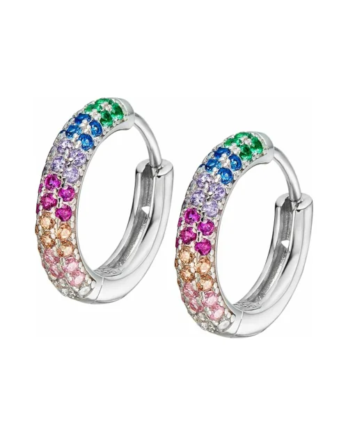 Pendientes de aro Lotus Silver LP3484-4/1 mujer