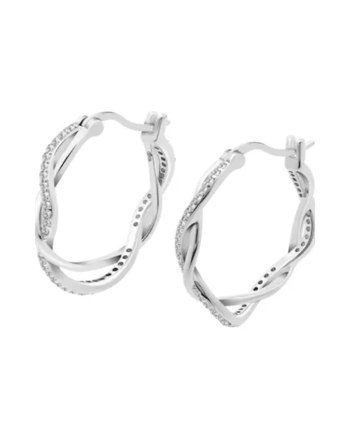 Pendientes de aro Lotus Silver LP3714-4/1 mujer 