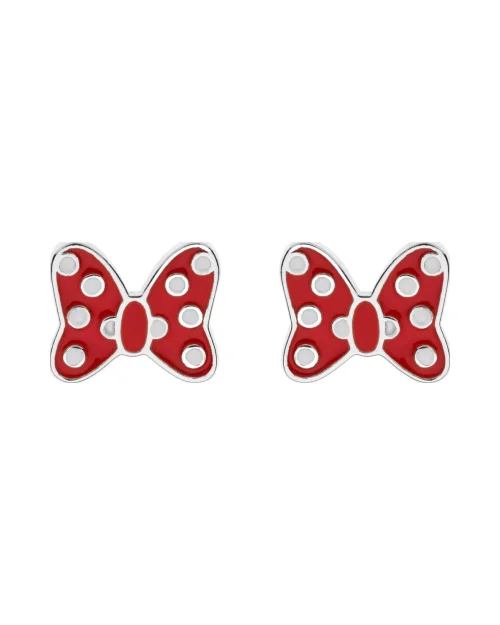 Disney ES00035SL.CS Boucles d'oreilles Minnie Mousse Bow