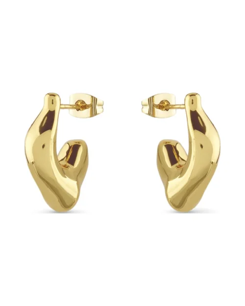 Kolczyki Guess Berbera JUBE05342JWYGT-U ze stali szlachetnej