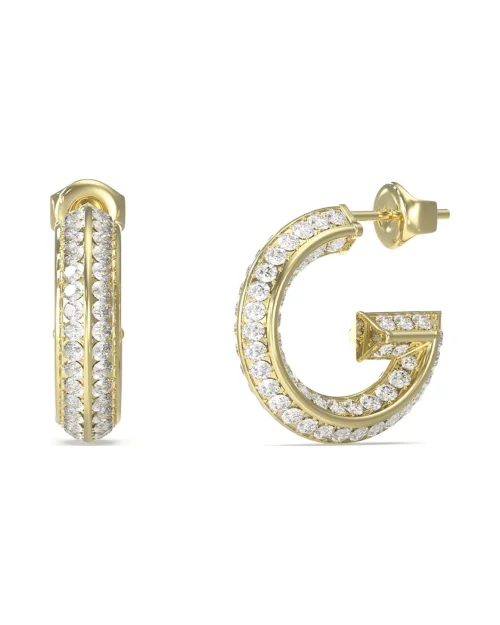 Oorbellen Guess G Crystal JUBE05444JWYGT-U Roestvrij staal