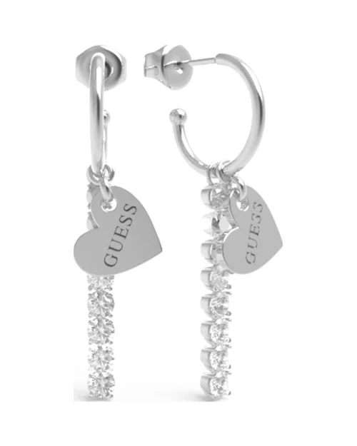Guess JUBE01079JWRHT-U Kolczyki od serca do serca