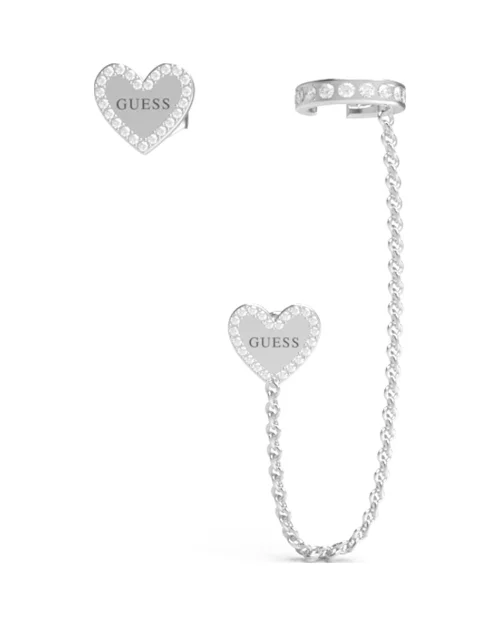 Guess JUBE01080JWRHT-U Kolczyk od serca do serca