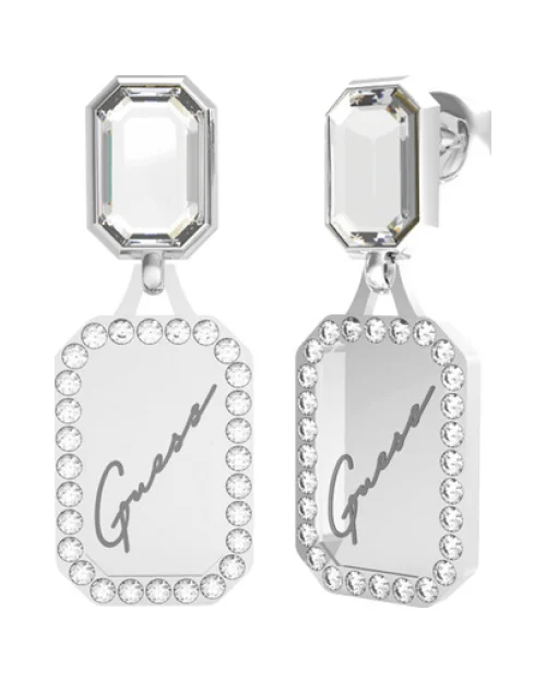 Guess JUBE01132JWRHT-U Kolczyki z kryształową przywieszką