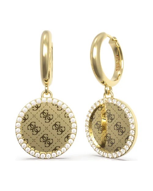 Guess JUBE01158JWYGT-U Orecchini tondi Harmony
