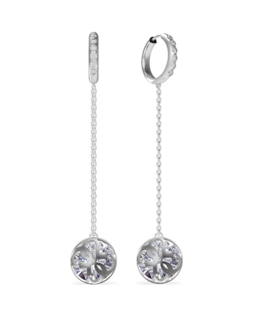 Guess JUBE01391JWRHT-U Kolczyki z logo Boule
