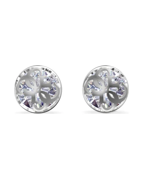 Guess JUBE01393JWRHT-U 4G Logo Boule Oorbellen