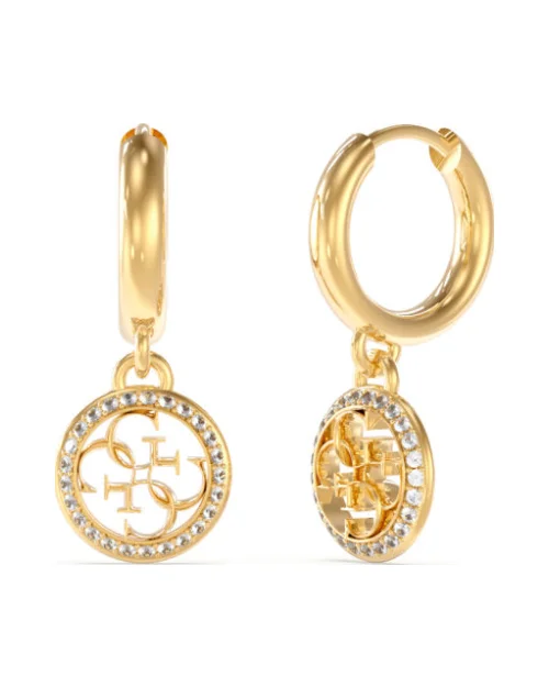 Oorbellen Guess JUBE02135JWYGT-U Leven in 4 G