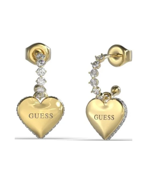 Oorbellen Guess JUBE02234JWYGT-U Verliefd