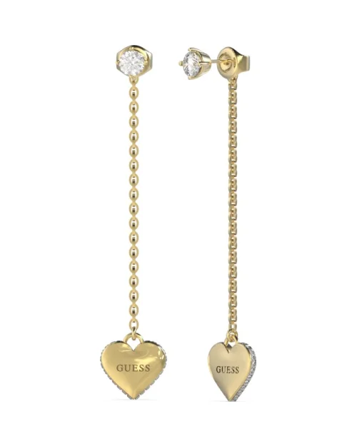 Oorbellen Guess JUBE02235JWYGT-U Verliefd