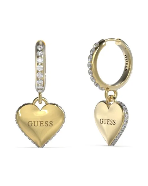 Guess oorbellen JUBE02236JWYGT-U Verliefd