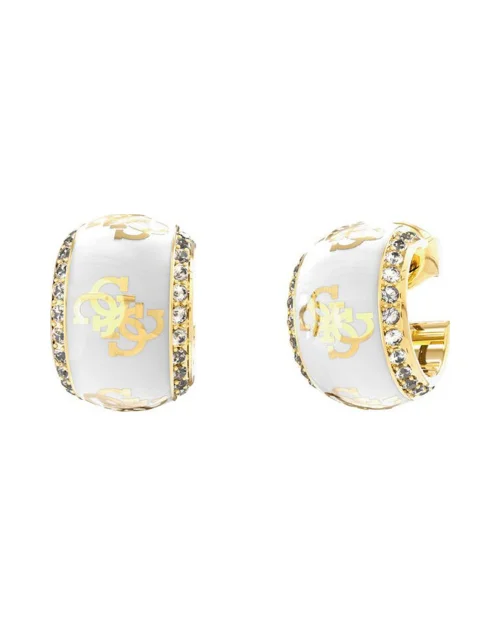 Guess JUBE02280JWYGWHT-U 4 G Lus Oorbellen