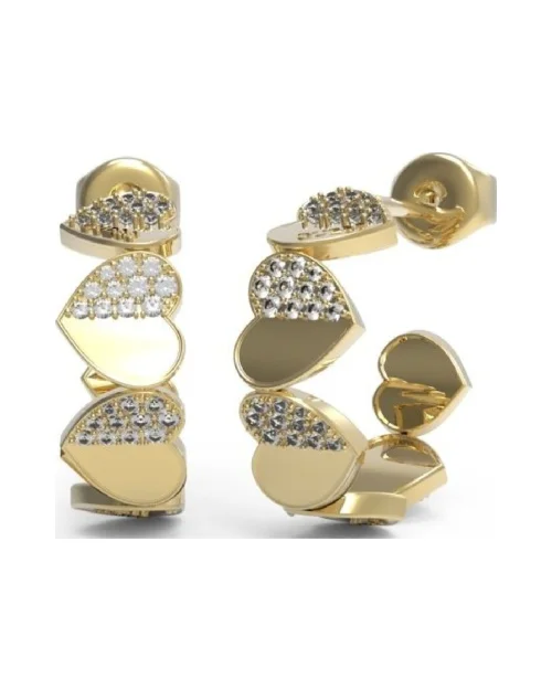Guess JUBE03040JWYGT-U Prachtige oorbellen van Guess