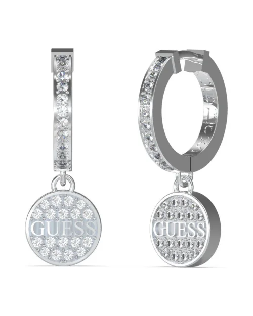 Guess JUBE03137JWRHT-U Kolczyki damskie Huggie Me