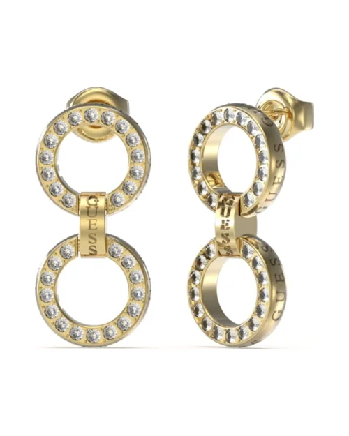 Guess JUBE03166JWYGT-U Lichterketten-Ohrringe