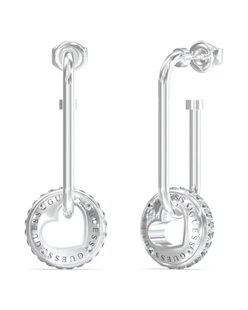 Kolczyki Guess JUBE03345JWRHT-U Rolling hearts