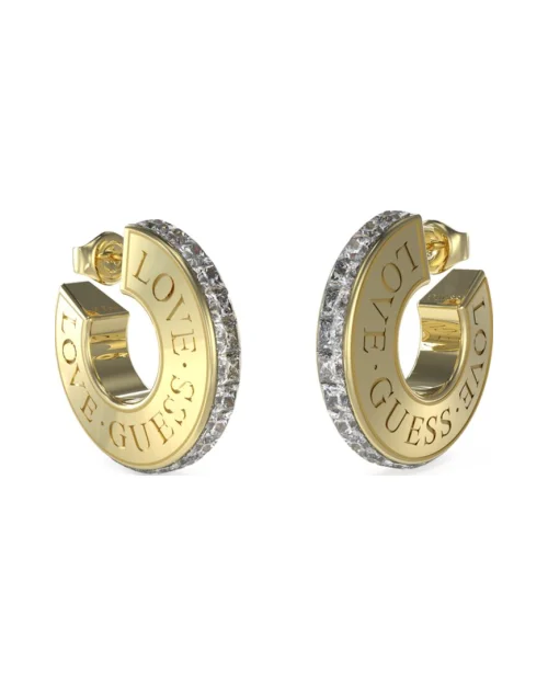 Guess JUBE04083JWYGT-U Love Guess Oorbellen