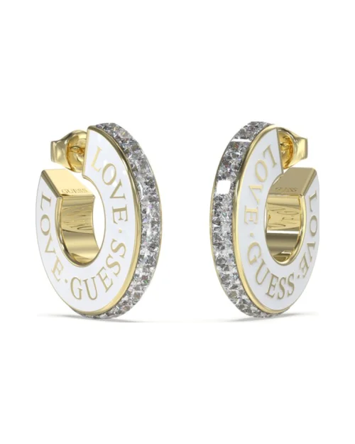 Guess JUBE04083JWYGWHT-U Love Guess Oorbellen