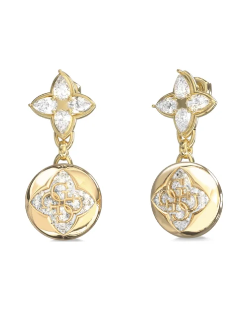 Örhängen från Guess, modell JUBE06470JWYGT-U, ”Spinning bloom”