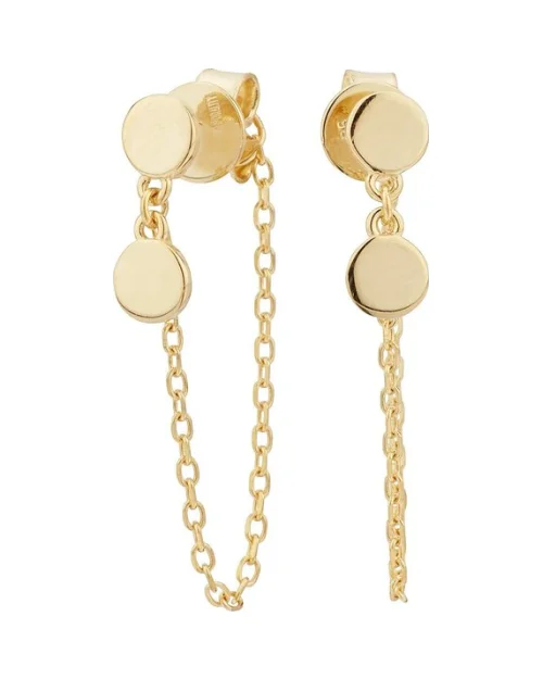 Pendientes ITEMPORALITY SEA-200-123-UU baño oro