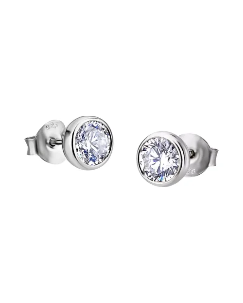 Earrings Lotus Silver LP1272-4/1 zirconias