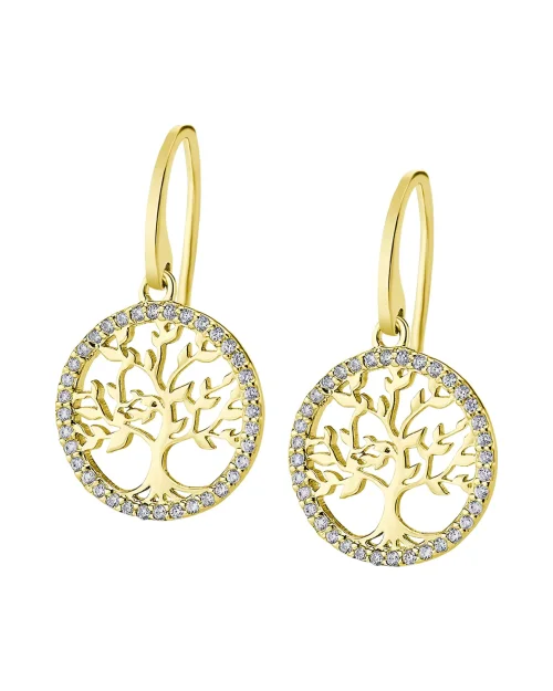 Pendientes Lotus Silver LP1746-4/2 árbol de vida