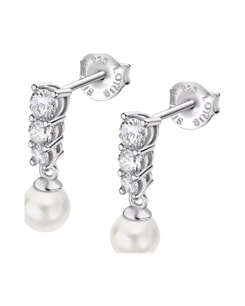 Pendientes Lotus Silver Pearls LP3482-4/1 plata