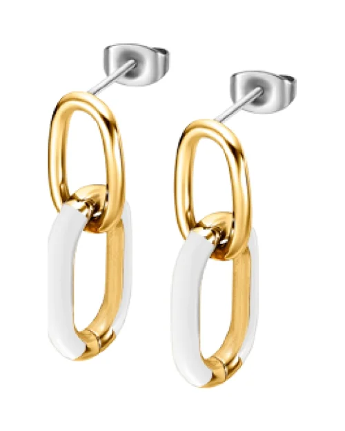 Lotus Style LS2330-4/5 Oorbellen met tropische vibraties