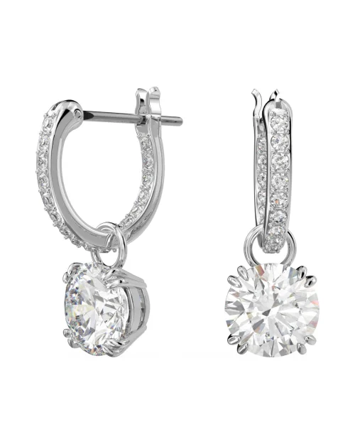 Białe kolczyki Swarovski 5636717 Constella