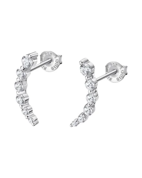 Pendientes trepadores LP3389-4/1 Lotus Silver 