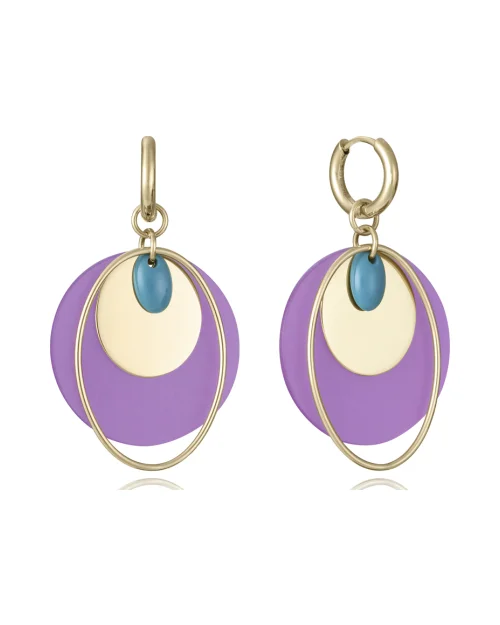 Pendientes Viceroy 14150E01017 acero IP dorado